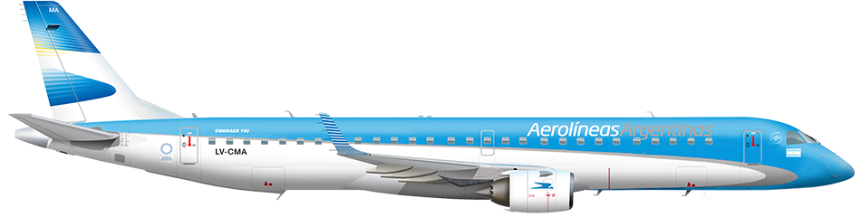 Avión Embraer 190